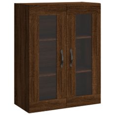 Armoire murale chêne marron 69,5x34x90 cm bois d'ingénierie