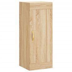 Armoire murale chêne sonoma 34,5x34x90 cm bois d'ingénierie