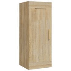 Armoire murale Chêne sonoma 35x34x90 cm Bois d'ingénierie