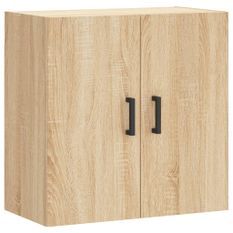 Armoire murale chêne sonoma 60x31x60 cm bois d'ingénierie