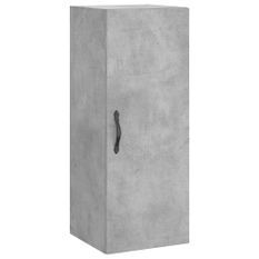 Armoire murale gris béton 34,5x34x90 cm bois d'ingénierie