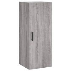 Armoire murale sonoma gris 34,5x34x90 cm