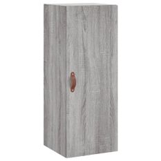 Armoire murale sonoma gris 34,5x34x90 cm