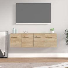 Armoires murales 2 pcs Chêne sonoma 60x36,5x35 cm Bois