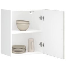 Armoires murales de cuisine 2 pcs Porto gris béton