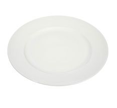 Assiette ronde porcelaine blanche Licia D 26 cm