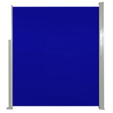Auvent latéral de patio 160x300 cm Bleu