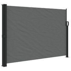 Auvent latéral rétractable anthracite 140x600 cm