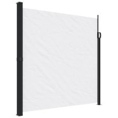 Auvent latéral rétractable blanc 200x300 cm