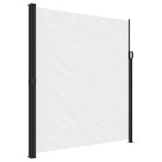 Auvent latéral rétractable blanc 220x300 cm