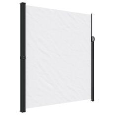 Auvent latéral rétractable blanc 220x500 cm