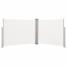 Auvent latéral rétractable Crème 170 x 1000 cm