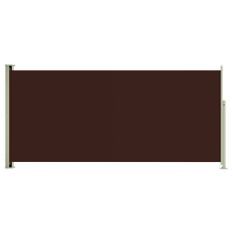 Auvent latéral rétractable de patio 140x300 cm Marron 2