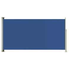 Auvent latéral rétractable de patio 160x300 cm Bleu 2