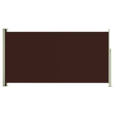 Auvent latéral rétractable de patio 160x300 cm Marron 2