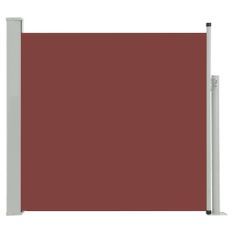 Auvent latéral rétractable de patio 170x300 cm Marron