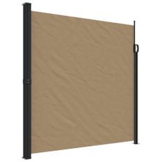 Auvent latéral rétractable taupe 200x300 cm