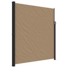 Auvent latéral rétractable taupe 220x300 cm