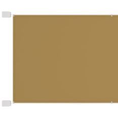 Auvent vertical Beige 100x1200 cm Tissu oxford