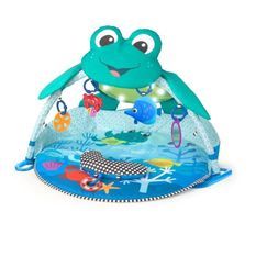 BABY EINSTEIN Tapis d'éveil Neptune Under the Sea Lights & Sounds Activity Gym
