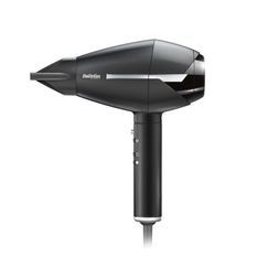 BABYLISS - 6730E - PREMIUM SECHE-CHEVEUX AC Compact Silver 2 concentrateurs + 1 diffuseur