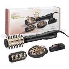 BABYLISS BIG HAIR LUXE AS970E - Brosse soufflante rotative multistyle - 50mm céramique - Brosse fixe 38mm - 650W