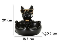 Balle pour chien avec plateau 18,5 x 20,5 x 20 cm