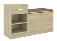 Banc à chaussures avec rangement Kourka – Style moderne