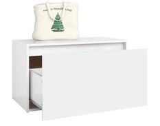 Banc avec coffre de rangement en bois Klazika L 80 x H 45 x P 40 cm – Pratique et intemporel