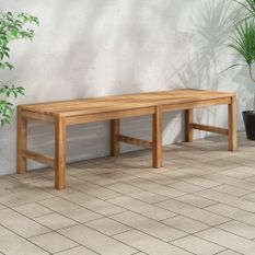 Banc de jardin 150 cm bois de teck massif