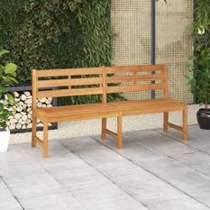 Banc de jardin 180 cm bois de teck solide