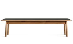 Banc en bois massif de chêne NARA 210 cm