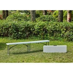 Banc pliable pour table de réception 180 cm