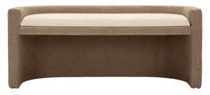 Banc style nordique rembourré design contemporain Laki
