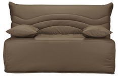 Banquette BZ tissu 160x200 cm matelas 12 cm Brioca