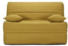 Banquette BZ tissu matelas Bultex 15 cm Barnes 140x200 cm