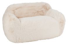 Banquette design Kuty 152 cm - Luxe et douceur avec effet peluche