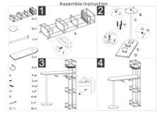 Bar luxy cm 120x45x150