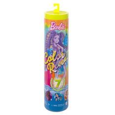 BARBIE - Barbie Color Reveal Série Fluo - Poupée - 3 ans et +