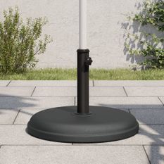 Base de parasol pour mâts Ø32/35/38 mm 15 kg rond