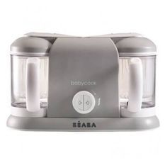 BEABA Robot cuisine bébé 4 en 1 - Babycook Plus gris