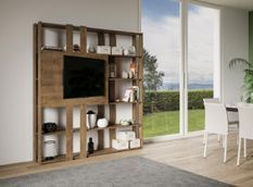 Bibliothèque et meuble TV Bamka 178 cm