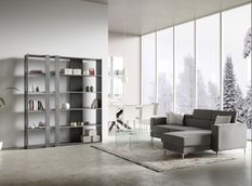 Bibliothèque moderne en bois Bamka 178 cm