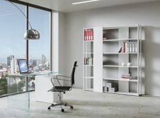 Bibliothèque moderne en bois Kivaly