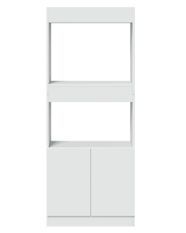 Bibliothèque multifonctionnelle en bois L 63 x H 140 x P 33 cm – Collection Bibla