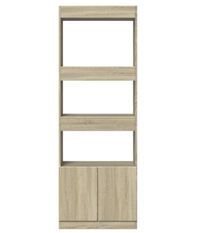 Bibliothèque multifonctionnelle en bois L 63 x H 180 x P 33 cm – Collection Bibla