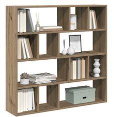 Bibliothèque séparateur en bois Vogua 105 cm - Moderne et polyvalente