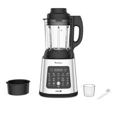 Blender chauffant - MOULINEX LM83SD10 Perfectmix Cook - 1400 W - 10 programmes auto - Lames amovibles