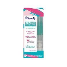 BLONDEPIL - Cire Gel sans chauffer Petites Zones - 99% Naturel et Vegan - Peaux sensibles - Stylo 4,5 ml