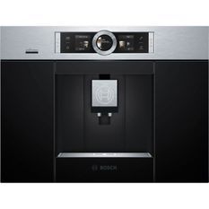 BOSCH CTL636ES6 Machine a café HomeConnect - Réservoir 2.4L - Prépare 2 tasses simultanément - Inox